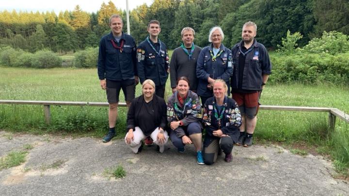 De 8 medlemmer af divisionsledelsen i 2024